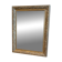 Miroir doré cadre ancien bois et stuc