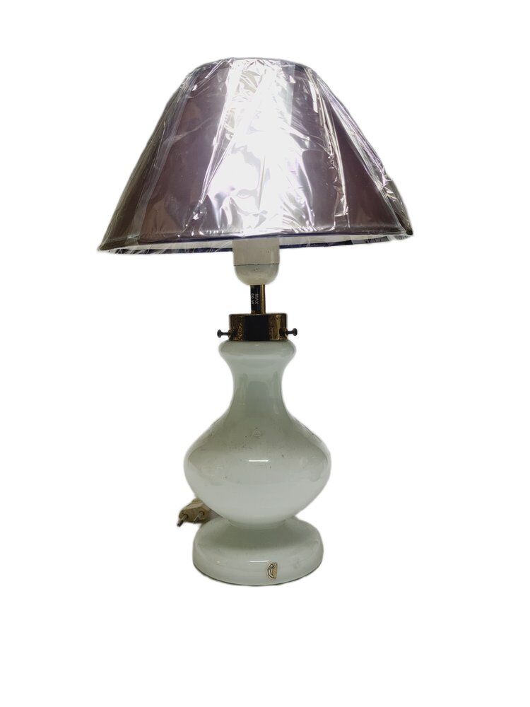 Classical bedside lamp from Holmegaard, Denmark, 1970s
