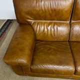 2-seater leather sofa