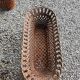 Openwork cast iron planter