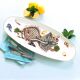 Extra Long, Fish Platter. Rare, Turbot and Skate, Fish Banquet Table Centerpiece.