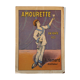 Affiche publicitaire cartonnée Amourette