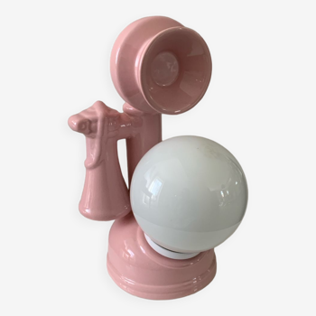 Lampe en céramique vintage pour enfant