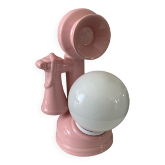 Lampe en céramique vintage pour enfant