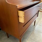 Danish teak secretary desk, 1960