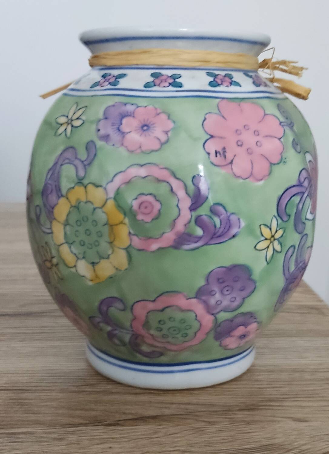 Floral ball vase