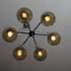 Sputnik chandelier by Kaiser Leuchten vintage 1960