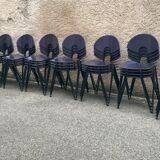 Set of 36 stackable chairs by Walter Leeman for Kusch & Co