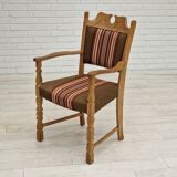 1960s, Danish design, armchair, oak wood, furniture wool.