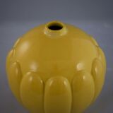 Saint Clement yellow ball vase