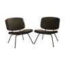 Pair of vintage CM 190 chairs by Pierre Paulin 1955.