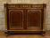 Important mahogany support table with gilded bronze – Marble top