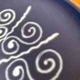 Mid-century ceramic wall plaque, 1960s