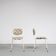 Pair of Willy van der Meeren side chairs for Tubax, Belgium, 1950