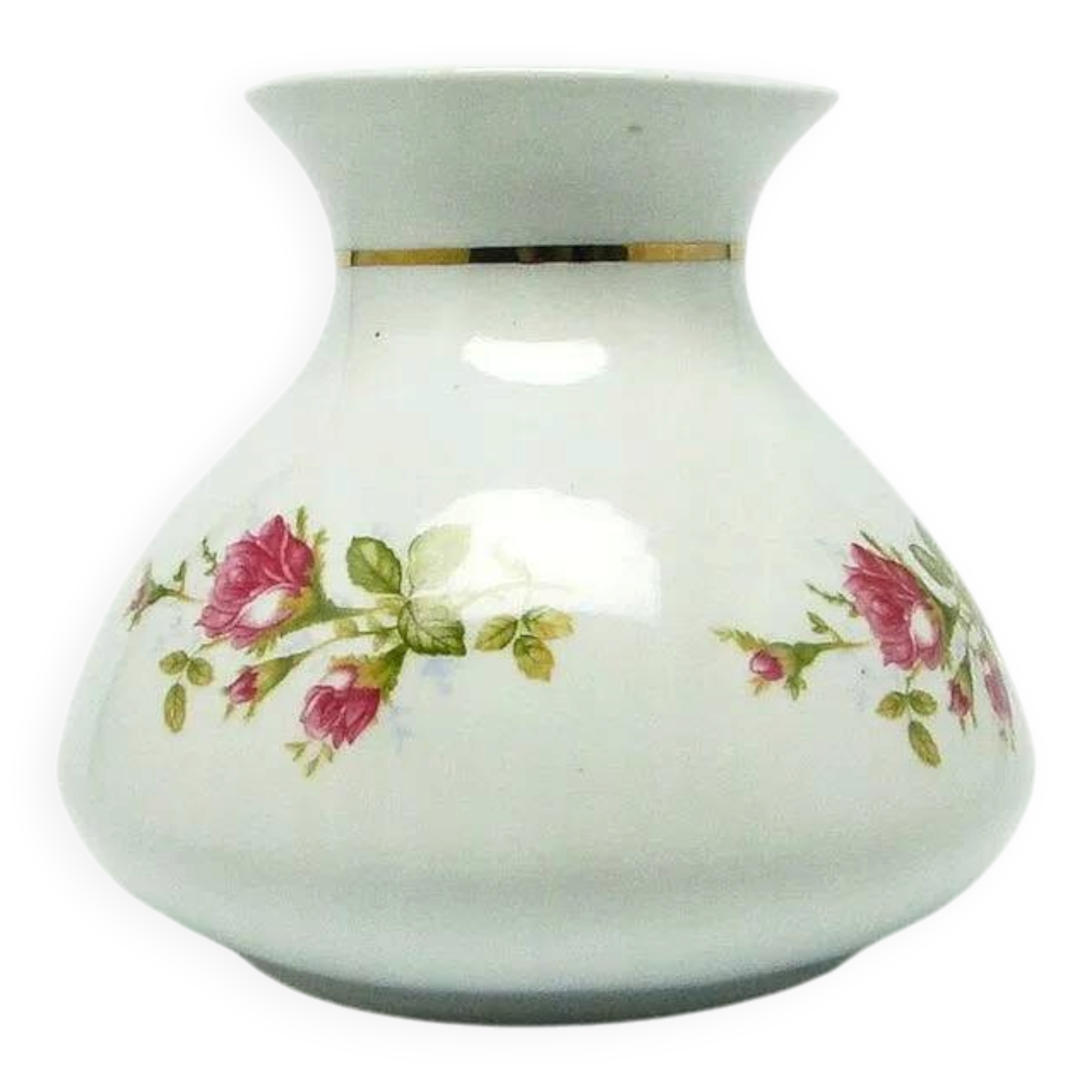 Chodzież - vase with floral patterns
