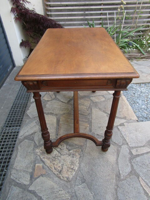 Old wooden desk