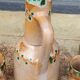 Orangeade service from the 70s in glazed terracotta