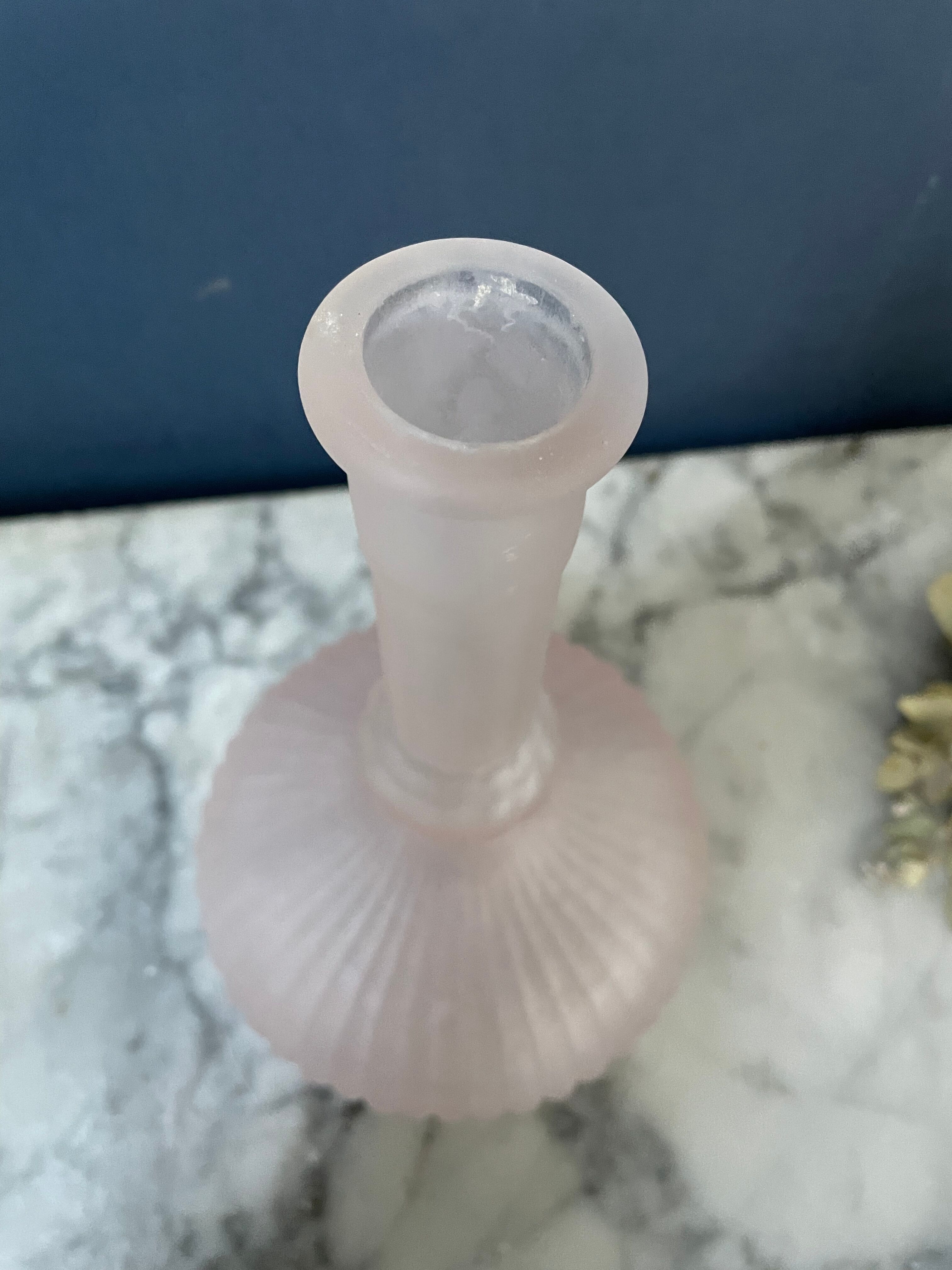 Pink vase