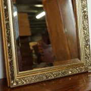 Vintage Wall Mirror Ornate with Sculpted Details