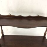 Wooden wall shelf 80 cm