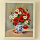 Nature morte aux coquelicots par B. Peters