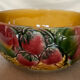Vintage Sarreguemines slip cup