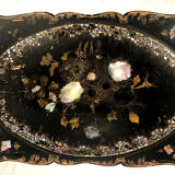 Napoleon III worker in blackened wood gilded