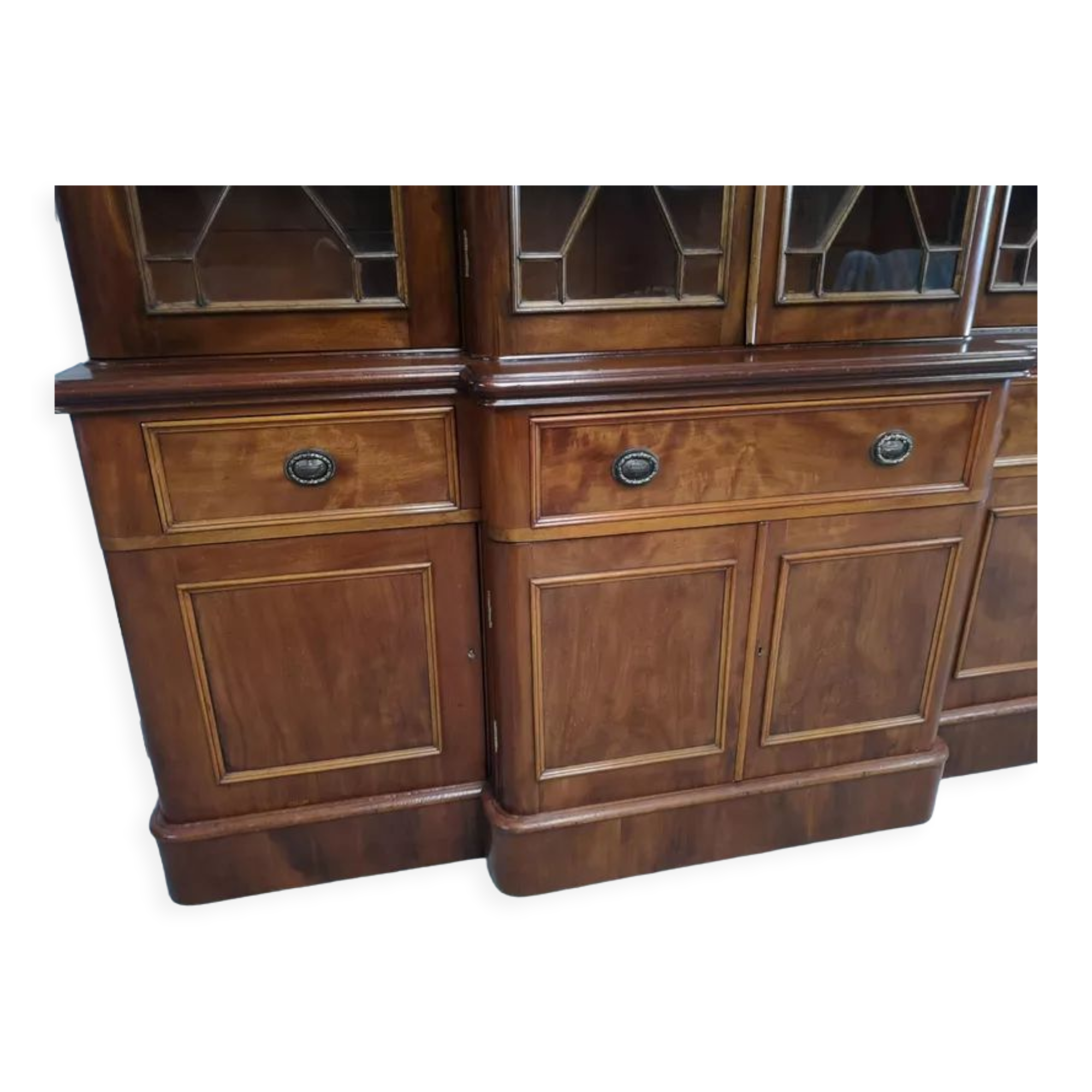 Library English secretary mahogany