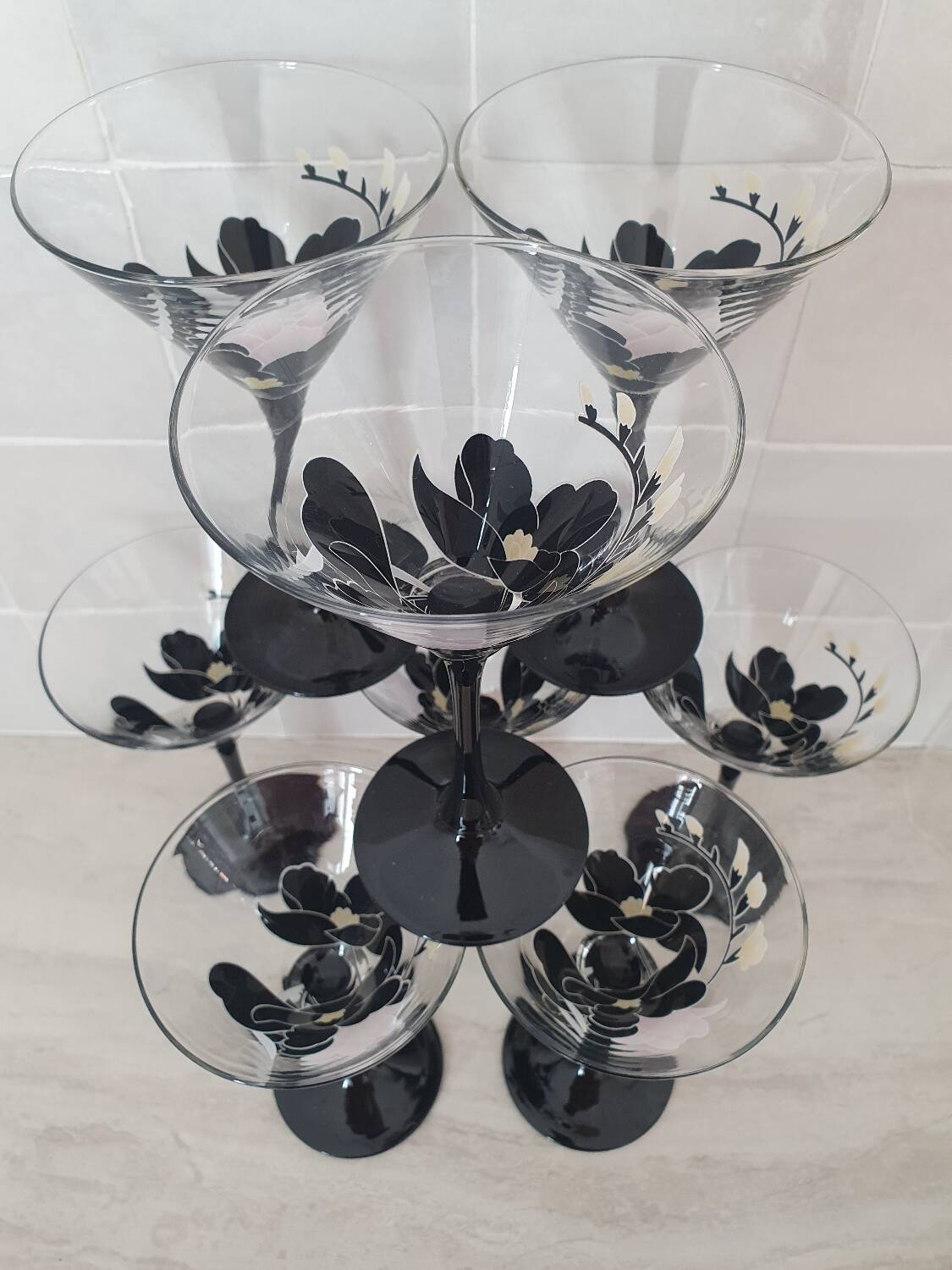 Luminarc Anais cocktail glasses