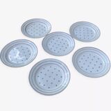 6 Lunéville flat plates