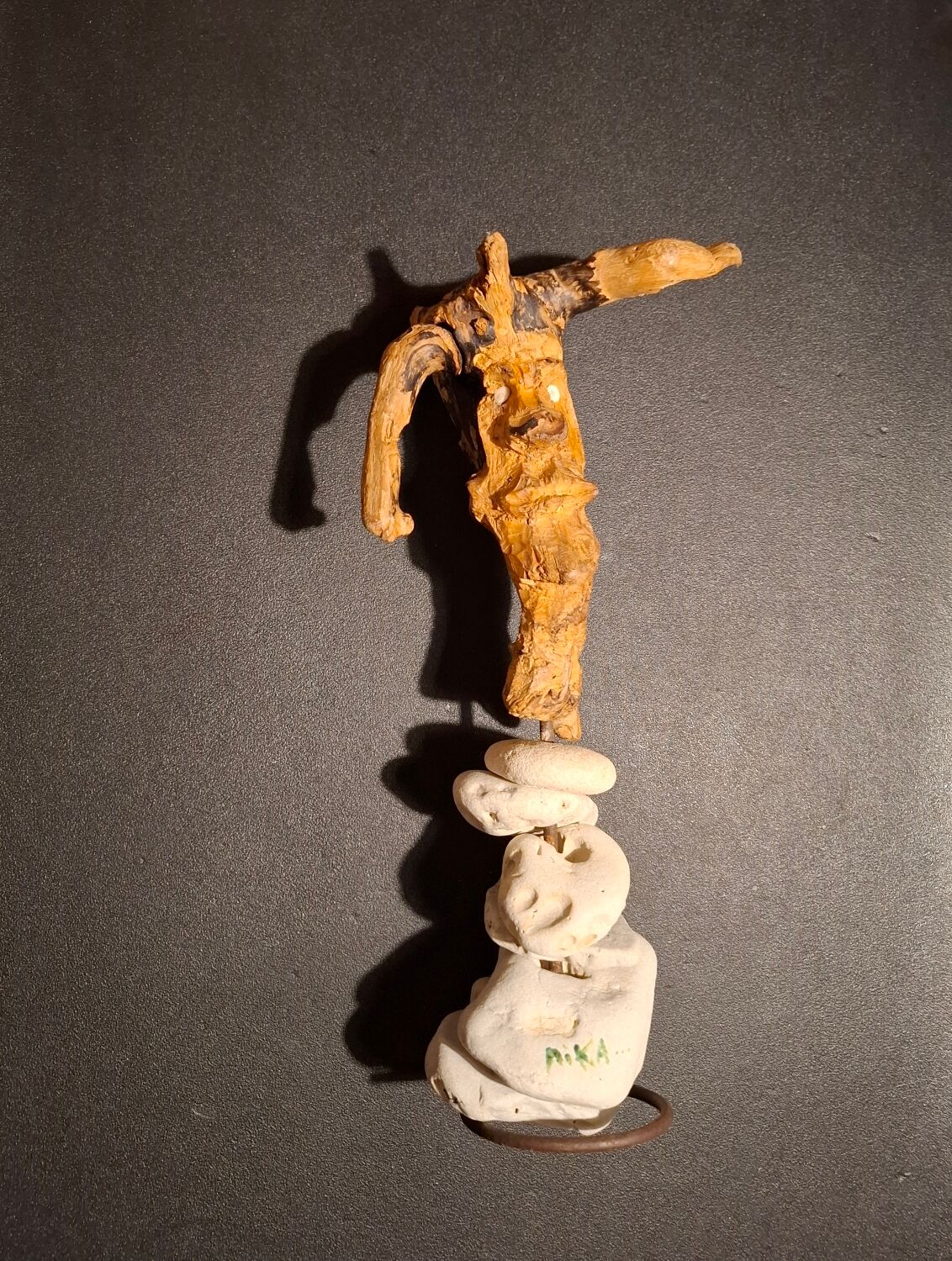 Handcrafted sculpture