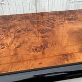 N1 coffee table in vintage 70s elm burl