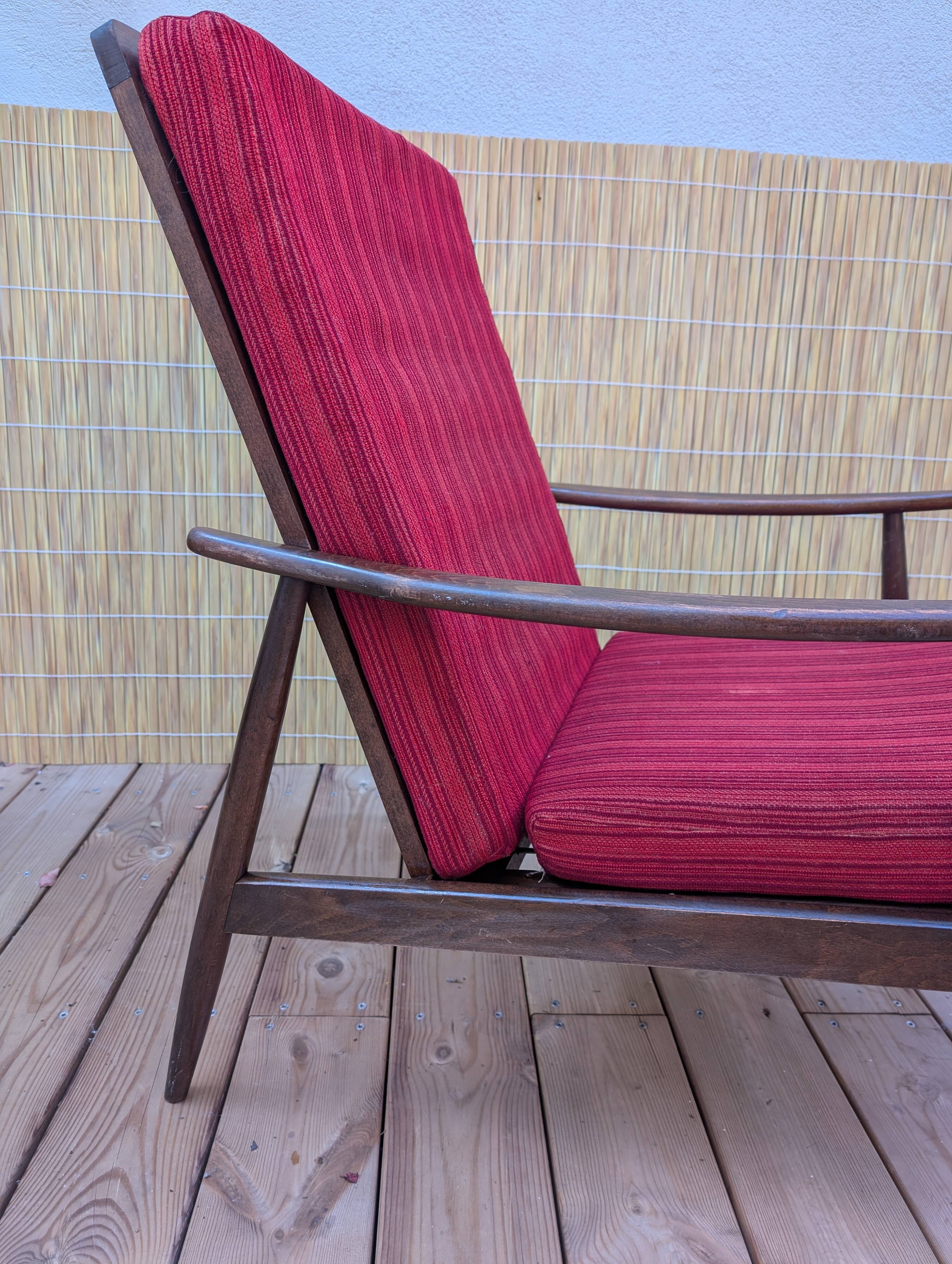 Fauteuil scandinave années 50/60