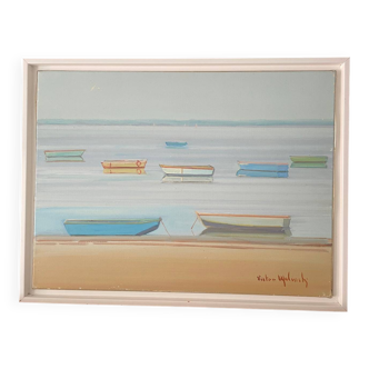 Peinture à l’huile Victor Malinski