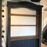 Anthracite bookcase