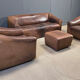 De Sede DS47 sofa set, 1960s