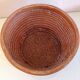 Braided wicker pot cover, vintage 60s/70s