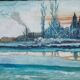 Peinture à l'huile de P. Gérard