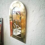Miroir en laiton 33x18cm