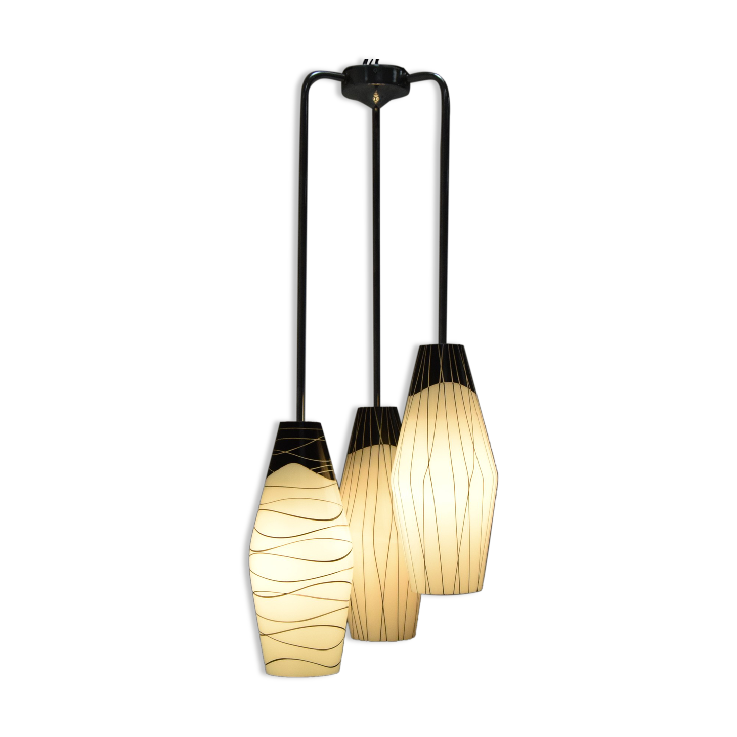 Mid-century Chandelier by Zukov,1970’s.