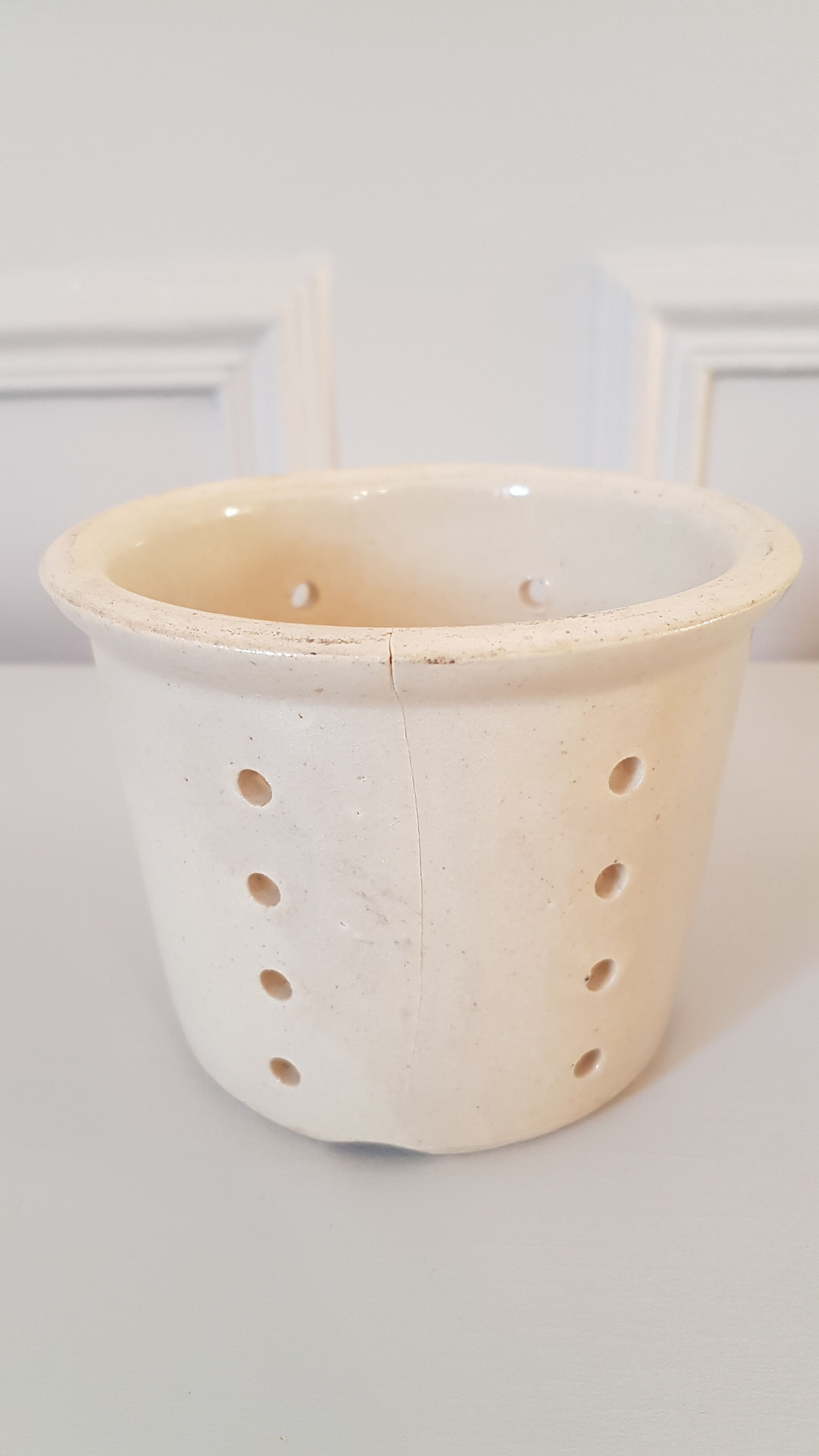 Set of two old beam molds