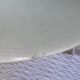 Vegetable soup tureen with old barbotine porcelain dish H.Becquet quarqueron