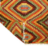 Anatolian handmade kilim rug 292 cm x 168 cm