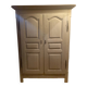 Armoire ancienne en chêne et cérusée