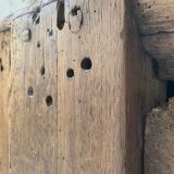 Established former brutalist console oak pine