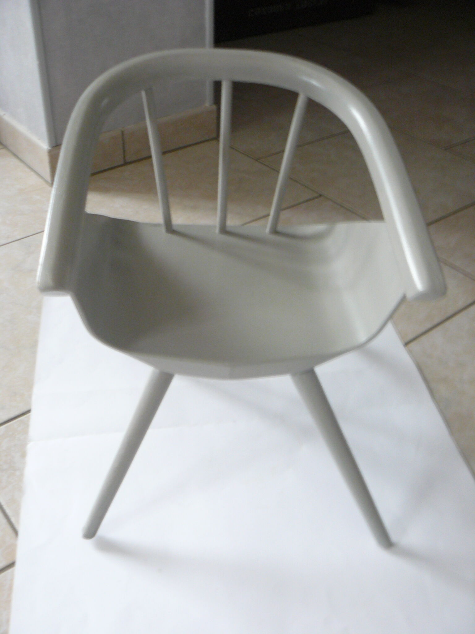 Wooden armchair for children