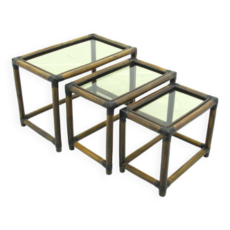 Rattan Nesting Tables