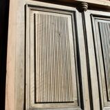 Double Door In Carved Walnut 19th Century