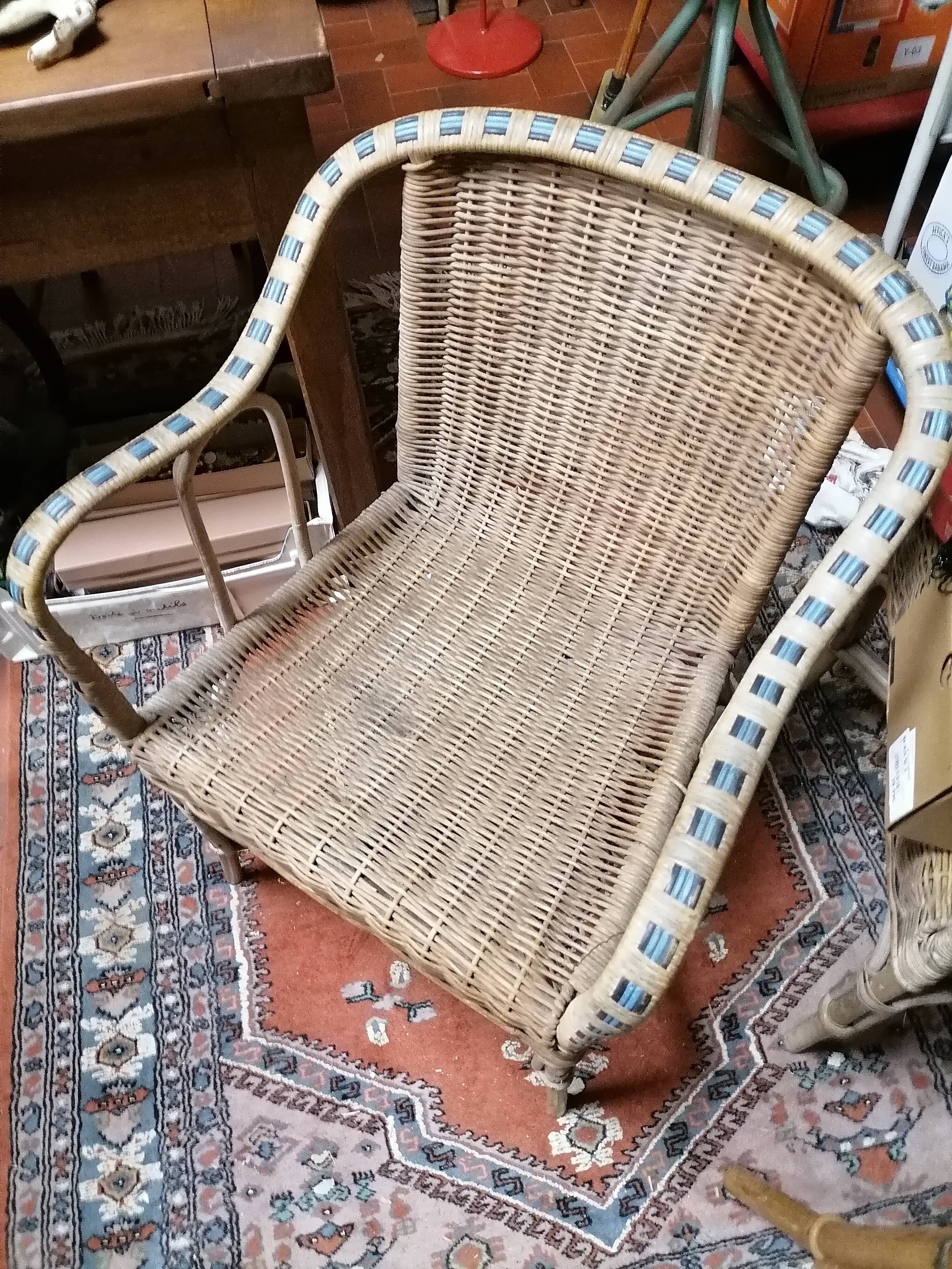 Garden rattan living room