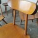 Set of 6 Hiller chairs, vintage bistro